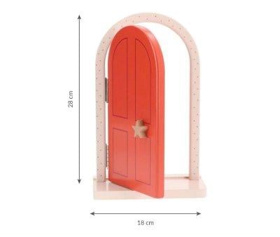 Magical Door and Mailbox with Red Personalised Accessories