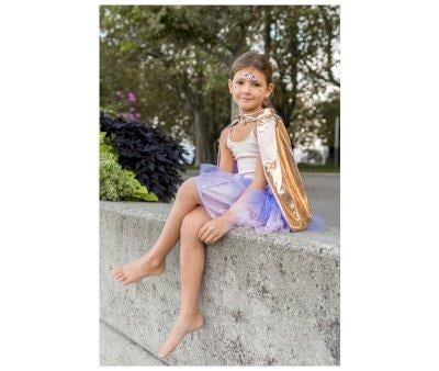 Abito Super-Duper Metallic Rose Gold/Lilac 4-6 anni