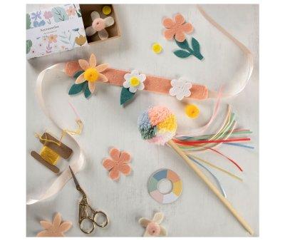 Set Coroa Flores e Varinha