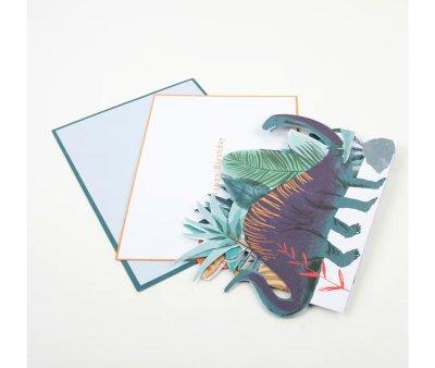 Tarjeta de Cumpleaos Dinosaur