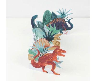 Tarjeta de Cumpleaos Dinosaur