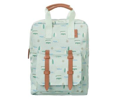 Blue Personalised School Surf Backpack