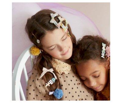4 Clips Floral