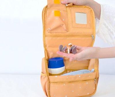 Trousse de toilette de voyage Tutete Stars Mustard