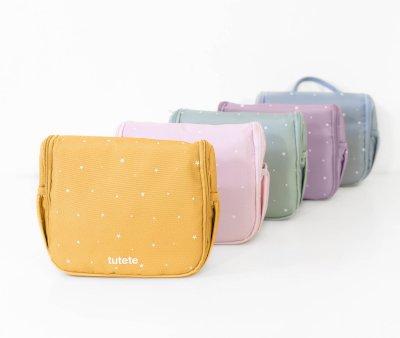 Trousse de toilette de voyage Tutete Stars Mustard