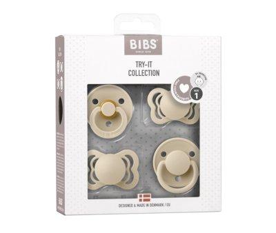 Pack 4 Pezzi BIBS Try-it Collection Vanilla