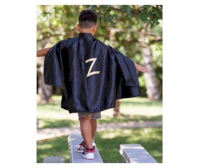 Disfraz Capa y Antifaz Zorro Negro
