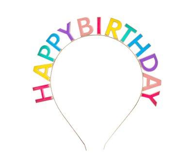 Diadema Happy Birthday MultiColor