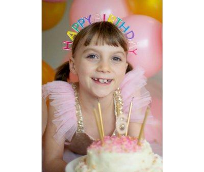 Diadema Happy Birthday MultiColor