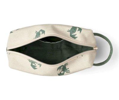 Toiletry Bag Trine Cotton Crab/Sandy