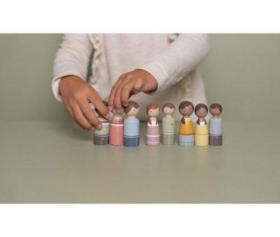 Set Familia Evi Casa Muecas Little Dutch