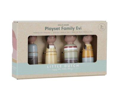 Set Familia Evi Casa Muecas Little Dutch