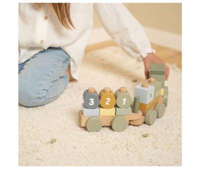 Tracteur de Naissance Personnalisable Little Farm Sage
