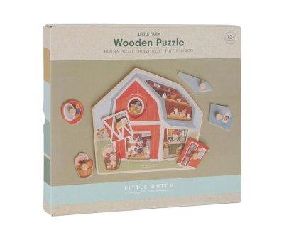 Puzzle Madera Little Farm