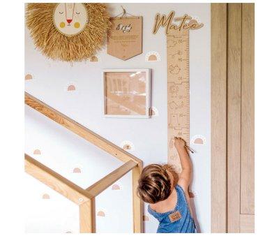 Medidor Altura Puzzle Animales Personalizado