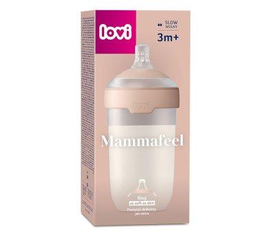Bibern con Tetina Dinmica LOVI Mammafeel 250 ml