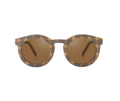 Flexible Polarized Sunglasses Classic Junior Storm Plaid (Ages 9-14)