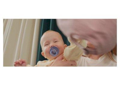 2 Succhietti BIBS Colour Round Bubblegum-Peri