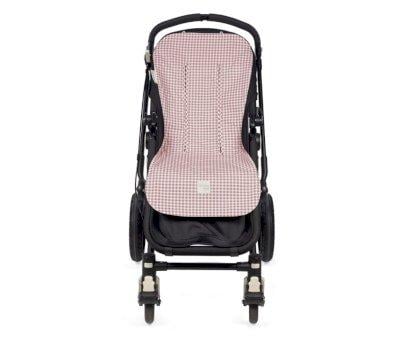 Rivestimento Universale Passeggino I Love Vichy Pink