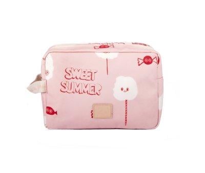 Personalised Double Candy Toiletry Bag