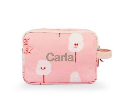 Personalised Double Candy Toiletry Bag