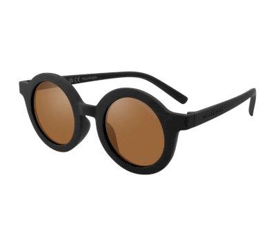 Children's Polarized Sunglasses Round Black (18 months-8 years)