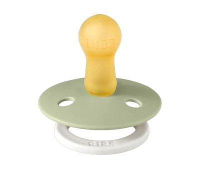 2 Succhietti BIBS Colour Round Notturni Sage/Cloud