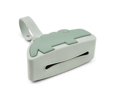 Silicone Pacifier Holder Croco