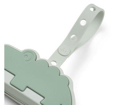 Silicone Pacifier Holder Croco