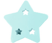 Porta Chupetas Personalizadas Mint Star