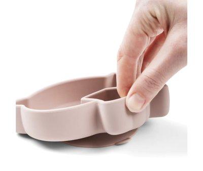 Silicone Plate Stick&Stay Snack Birdee Powder