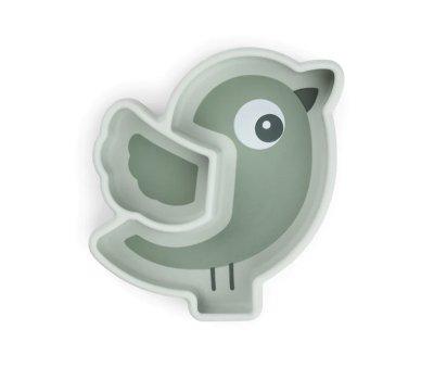 Plato Silicone Stick&Stay Snack Birdee Green
