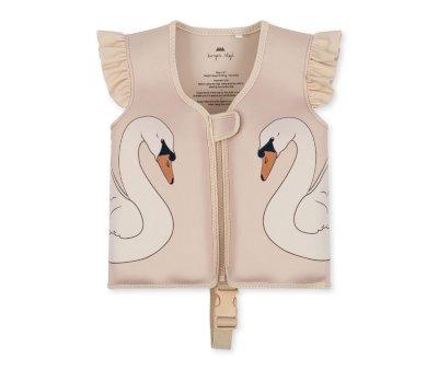 Swan Ruffled Learning Floatation Vest