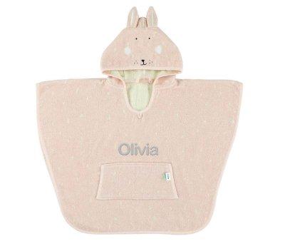 Poncho Mr Rabbit Personnalisable
