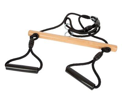 Trapecio con Anillas de Gimnasia "Black Line"