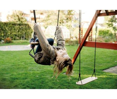 Trapecio con Anillas de Gimnasia "Black Line"