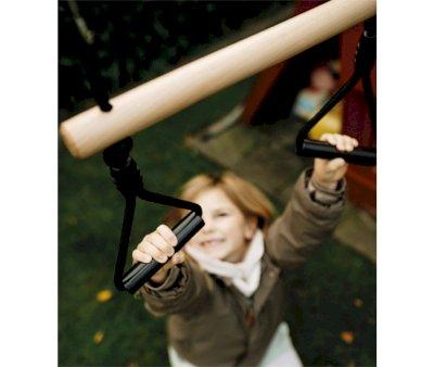 Trapecio con Anillas de Gimnasia "Black Line"