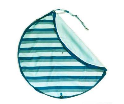Play & Go Waterproof Bag OUTDOOR Blue Stripes Green