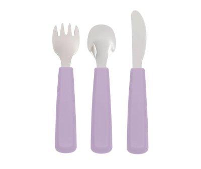 Set 3 Cubiertos Feedie Lilac