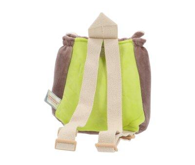 Mochila Infantil Hipoptamo Bazile Verde Personalizable