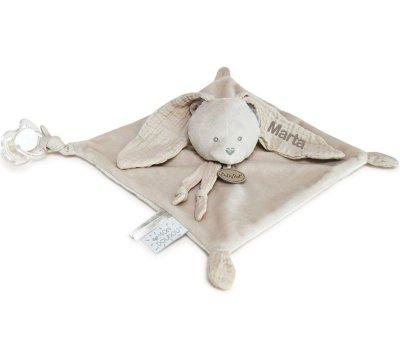 Doudou Rabbit Moka Personnalisable