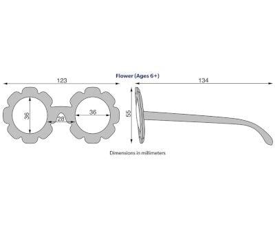 Gafas de Sol Flexibles Flower (3-5aos) Flower Power