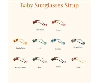 Silicone Strap for Baby Glasses Cinnamon