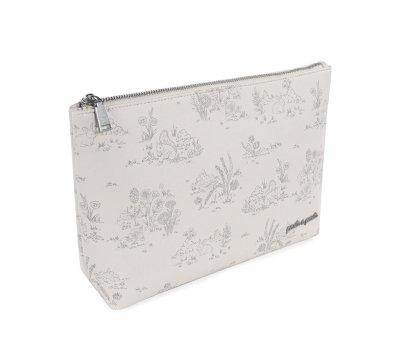 Trousse da Toilette Toile de Jouy Crema