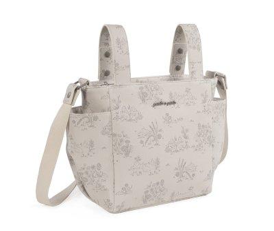 Bolsa Panera Toile de Jouy Crema