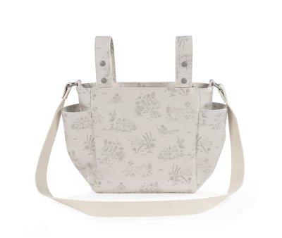 Bolsa Panera Toile de Jouy Crema