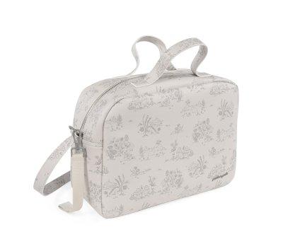 Borsa Fasciatoio Toile de Jouy Crema