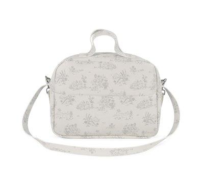 Borsa Fasciatoio Toile de Jouy Crema