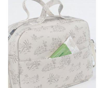 Borsa Fasciatoio Toile de Jouy Crema