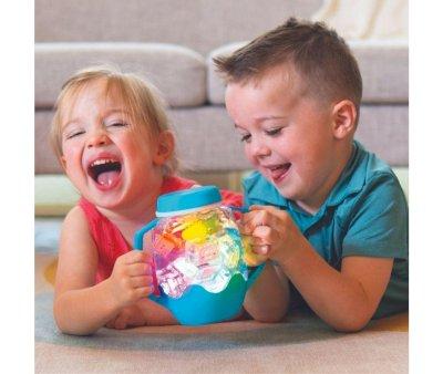 Caraffa Sensory Play Jar Azzurra